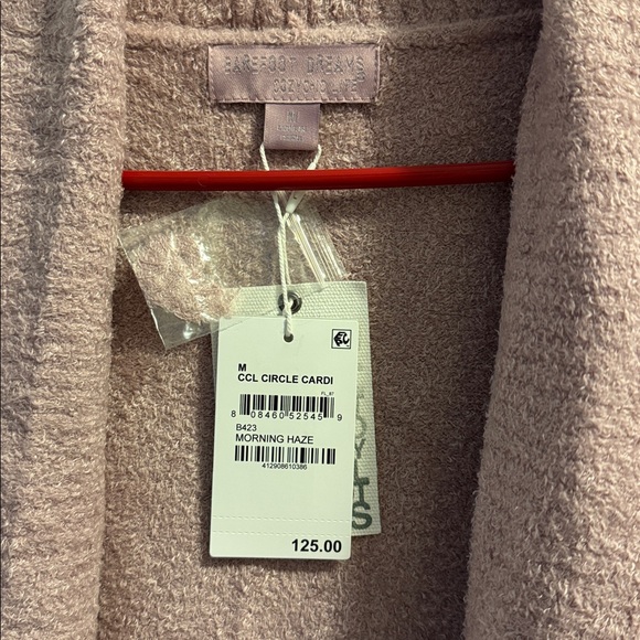 Barefoot Dreams Pink Cardigan NWT - Picture 2 of 4